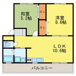 コォーリングマンションの物件間取画像